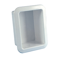 CAJA EMPOTRABLE PEQUEÑA BLANCA