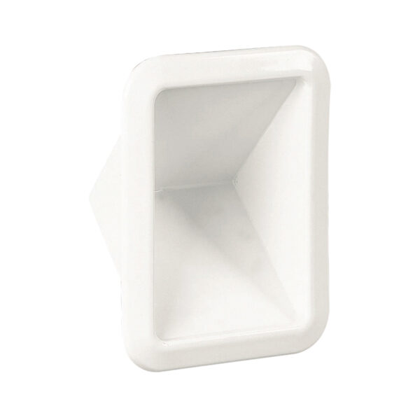 CAJA EMPOTRABLE PEQUEÑA CONICA BLANCA