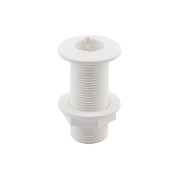 Pasacasco blanco para válvula 1'', L.87mm,