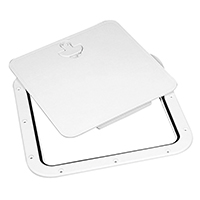 REGISTRO MEDIANO CON TAPA DESMONTABLE BLANCO 380x380mm