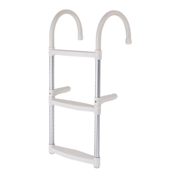 Escalera de Aluminio, 3 Peldaños, L830xA350mm
