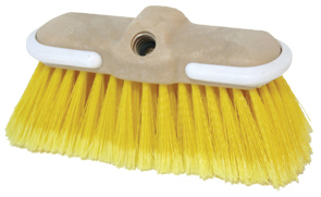 Cepillo "Flow Thru" para Embarcacion (flexible),amarillo