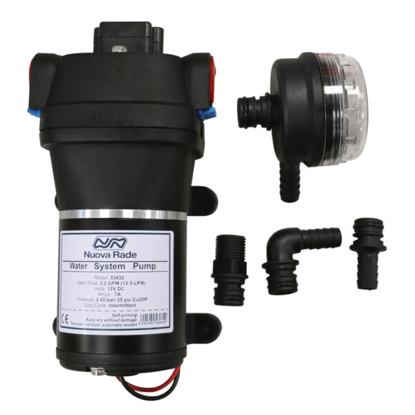 Bomba de agua, 12,5lt/min, 12V