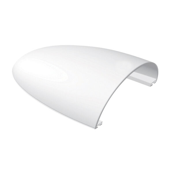 TAPA PERFILADA BLANCA/SALIDA 3" Y 4"