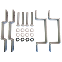 Kit de montaje para palo 197280 para Armario de Aro salvavidas con Puerta