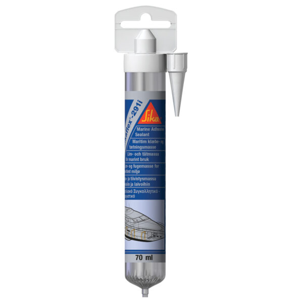 Polyurethane, 1 material, 100ml (general use), Sikaflex 291i, black