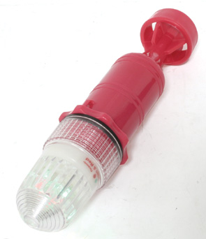 Luz Destellante led,foto activada,Torpedo8,blanc,1pilasD