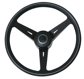 Rueda "Classic" Diam.350mmm,negra