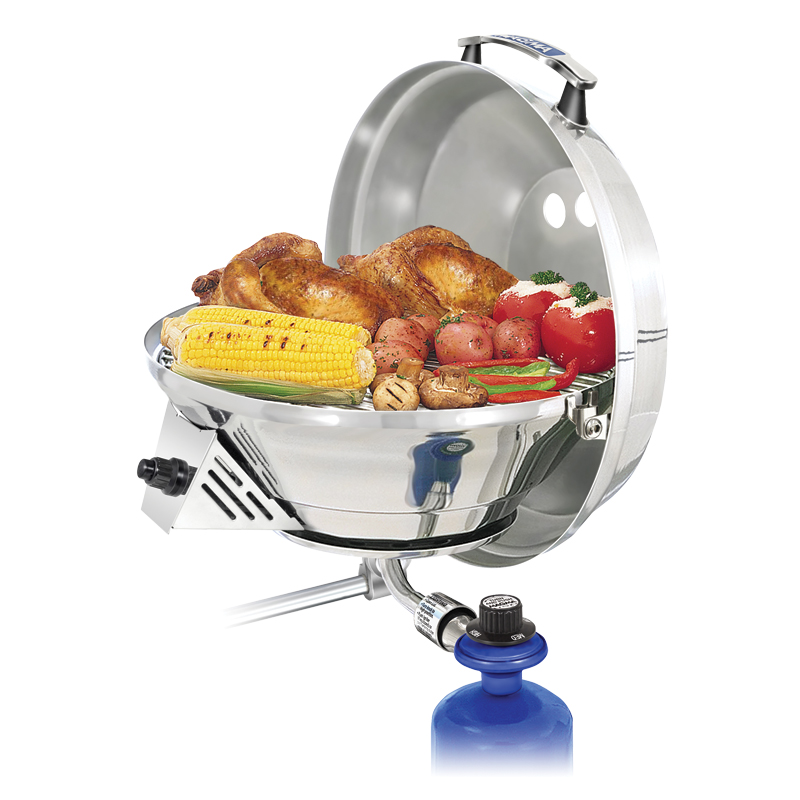 Stove and Gas grill combination, "Marine Kettle 2", SS: imagen 1