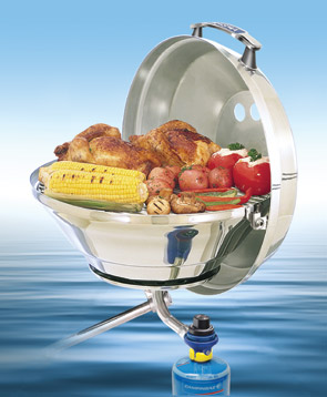 Gas grill "Marine Kettle", SS