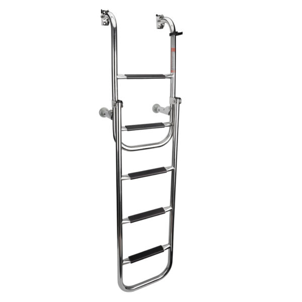 Escalera plegable, 2+3 Peldaños, Inox316, 90º, L1325xA280mm