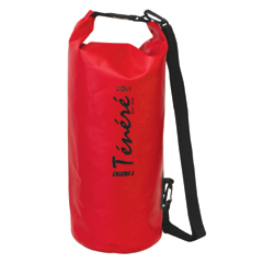 Bolsa Estanca con hombrera "Tenere",660x250mm-20lt-roja