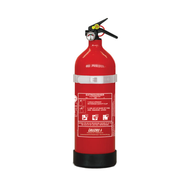 LALIZAS Extintor de fuego Polvo 2kg, MED (EN,ES,HR)