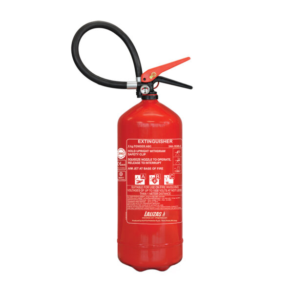 LALIZAS Extintor de fuego Polvo 6kg, MED (EN,ES,HR)
