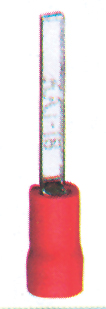Terminal puntera,rojo para 0.25-1.5mm2 (40pcs)