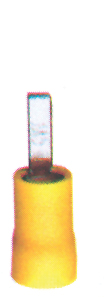 Terminal Puntera , amarillo para 2.5-6mm2 ( 15pcs)