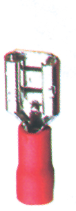 Terminal Hembra, rojo para 0.25-1.5mm2 ( 55pcs)