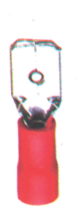 Conector Macho, rojo para 0.25-1.5mm2 (55pcs)