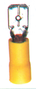 Conector Macho, amarillo para 2.5-6mm2 (25pcs)