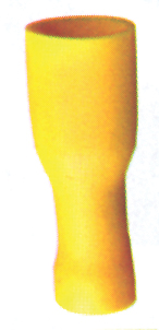 Terminal Doble Crimpado,amarillo para 2.5-6mm2 (15pcs)