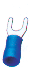 Conector Horquilla, d:5.3mm, azul para 1-2.5mm2 (35pcs)
