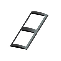 Marcos para Panel de Control,doble,18.5cmx10cm-negro