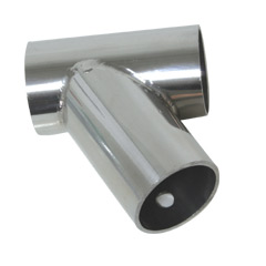 Conector T 60°, Inox 316, ø25mm