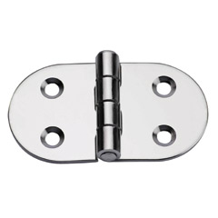 Bisagra Inox 316 Opuesto l,74x40mm grosor: 2mm