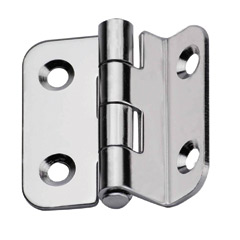 Bisagra AISI 316 Derecho L,35x35mm grosor: 2mm