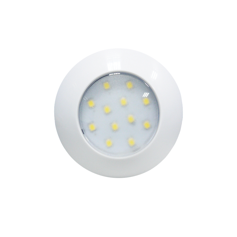 AquaLED Luz- 12 LEDs 12-28V, Blanco 75x18: imagen 1