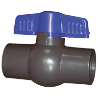 Valvula de PVC1 1/2"