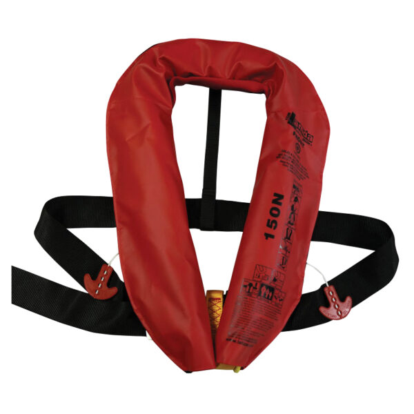 LALIZAS Chaleco Salvavidas Inflable Lamda, Auto, 150N, SOLAS/MED-MER