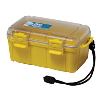 Caja Irrompible, Sea Shell, 182x120x75mm, estanco amarillo