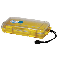 Caja Irrompible, Sea Shell, 224x130x46mm, estanco amarillo