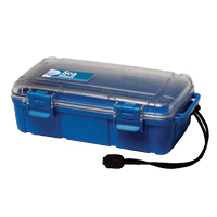 Caja Irrompible, Sea Shell, 224x130x70mm, estanco azul