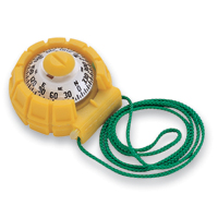 Hand Bearing Compass SportAbout X-11 w/ Sialum Slot, Yellow