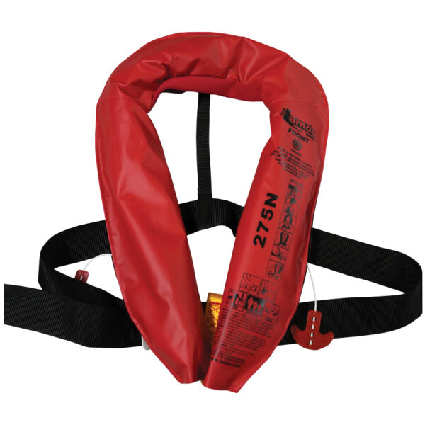 LALIZAS Chaleco Salvavidas Inflable Lamda, Auto, 275N, SOLAS/MED-MER