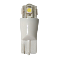 Bombilla 12V, LED, T10, W2.1X9.2D, blanco - 4SMDs+1LED, 9,2x29,5mm