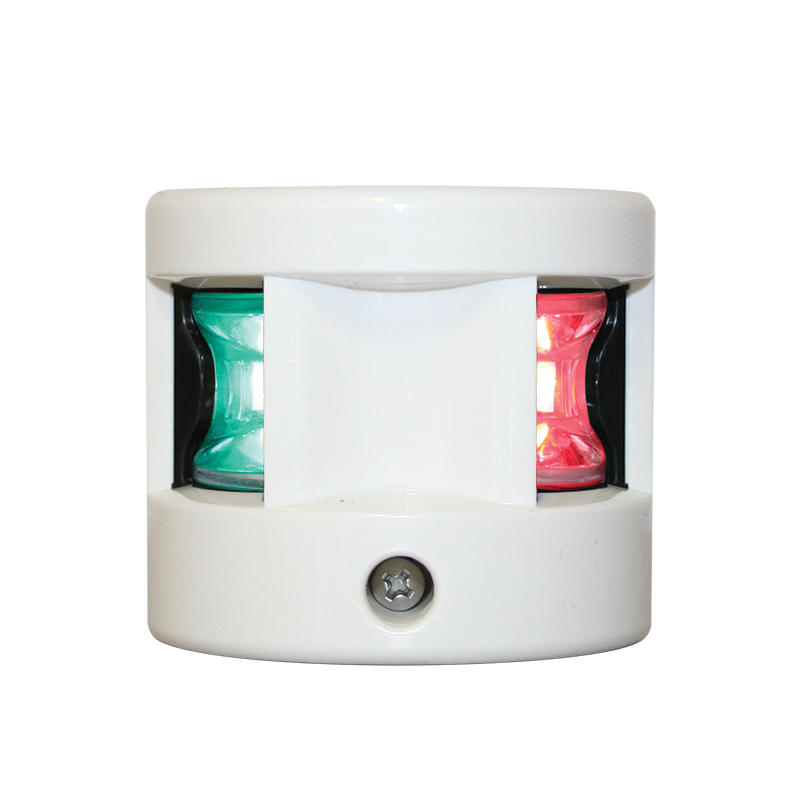 FOS LED 12 Luz bicolor, montaje lateral, con carcasa blanca: imagen 1
