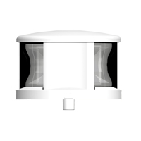 FOS LED 20 Luz Todo Horizonte 360 °, con carcasa blanca