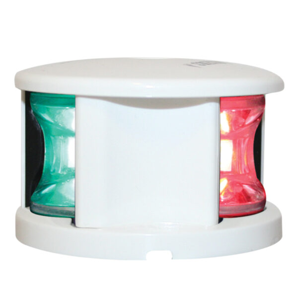 FOS LED 12 Luz tricolor, con carcasa blanca