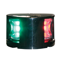FOS LED 12 Luz bicolor, montaje en cubierta, con carcasa negra