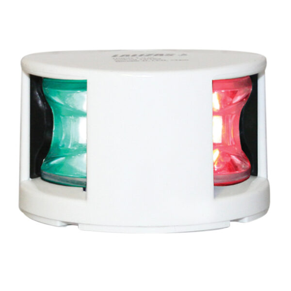 FOS LED 12 Luz bicolor, montaje en cubierta, con carcasa blanca