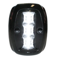 Luz de popa FOS LED 20 135 °, con carcasa negra