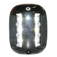 FOS LED 20 Luz Tope 225 °, con carcasa negra
