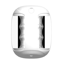 FOS LED 20 Luz Tope 225 °, con carcasa blanca