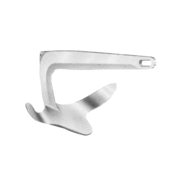 Ancla, tipo Bruce, Inox 316, 25Kg