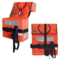 LALIZAS Chaleco Salvavidas Salvav. Espuma Plegable Compacto, SOLAS/MED-MER, Adulto, Naranja
