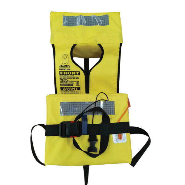LALIZAS Chaleco salvavidas compact, SOLAS/MED-MER, Adulto, Amarillo