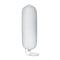 Defensa OCEAN con ollao central , CH0 10 x 30cm, Blanco con cabo